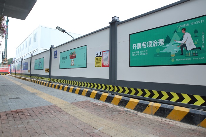 施工圍擋多少錢一米？專業(yè)的施工圍擋廠家告訴你
