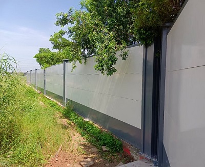 施工圍擋迎美麗變身，展現(xiàn)城市文明端口